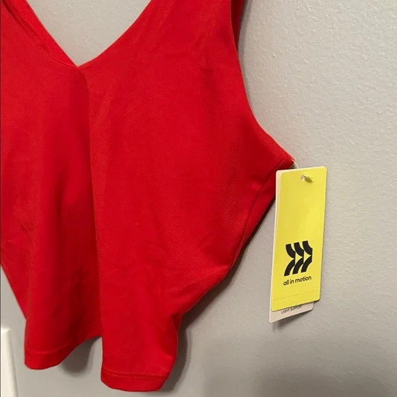 All in Motion Red Women's Tank Top - Picture 2 of 2